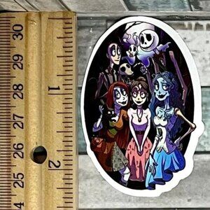 🌀10/$10🌀 Nightmare Before Christmas Waterproof Vinyl Sticker Decal